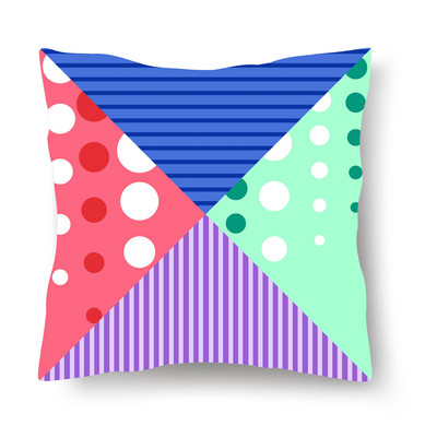 Jastučnica s uzorkom tropskog lišća, moderna jastučnica za sofu, 45*45 cm, poliester Ins stil, ukrasna jastučnica, kućni dekor