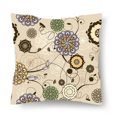 Jastučnica s uzorkom tropskog lišća, moderna jastučnica za sofu, 45*45 cm, poliester Ins stil, ukrasna jastučnica, kućni dekor