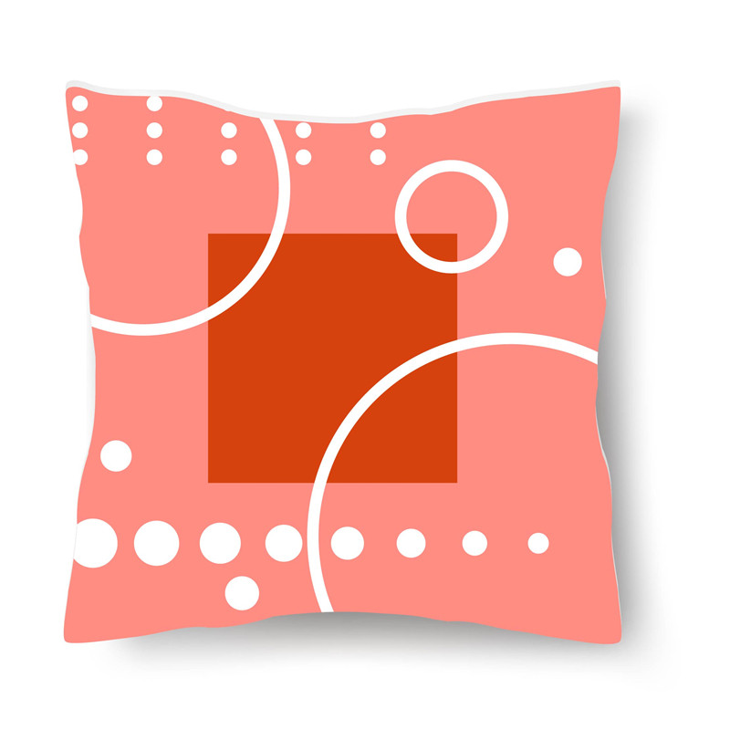 Jastučnica s uzorkom tropskog lišća, moderna jastučnica za sofu, 45*45 cm, poliester Ins stil, ukrasna jastučnica, kućni dekor