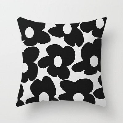 Nova jastučnica s cvijetom tratinčice za uređenje doma/kauč/jastučnica za auto Slatka mekana jastučnica s printom za ljetne djevojke