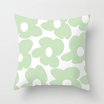 Nova jastučnica s cvijetom tratinčice za uređenje doma/kauč/jastučnica za auto Slatka mekana jastučnica s printom za ljetne djevojke