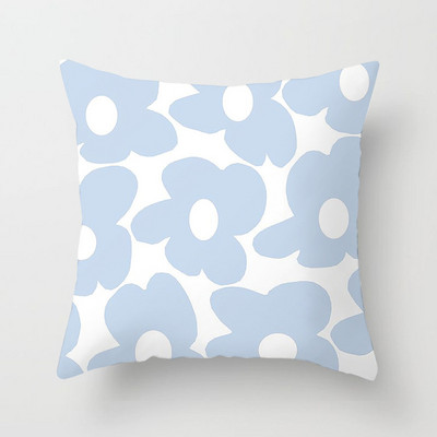 Nova jastučnica s cvijetom tratinčice za uređenje doma/kauč/jastučnica za auto Slatka mekana jastučnica s printom za ljetne djevojke