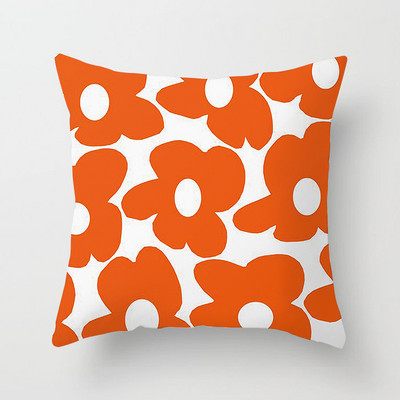 Nova jastučnica s cvijetom tratinčice za uređenje doma/kauč/jastučnica za auto Slatka mekana jastučnica s printom za ljetne djevojke