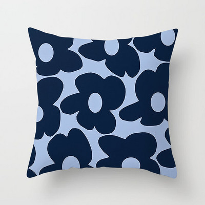 Nova jastučnica s cvijetom tratinčice za uređenje doma/kauč/jastučnica za auto Slatka mekana jastučnica s printom za ljetne djevojke