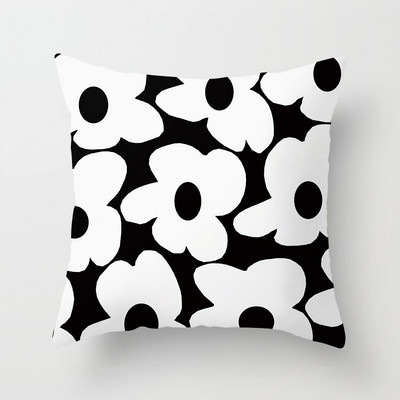 Nova jastučnica s cvijetom tratinčice za uređenje doma/kauč/jastučnica za auto Slatka mekana jastučnica s printom za ljetne djevojke