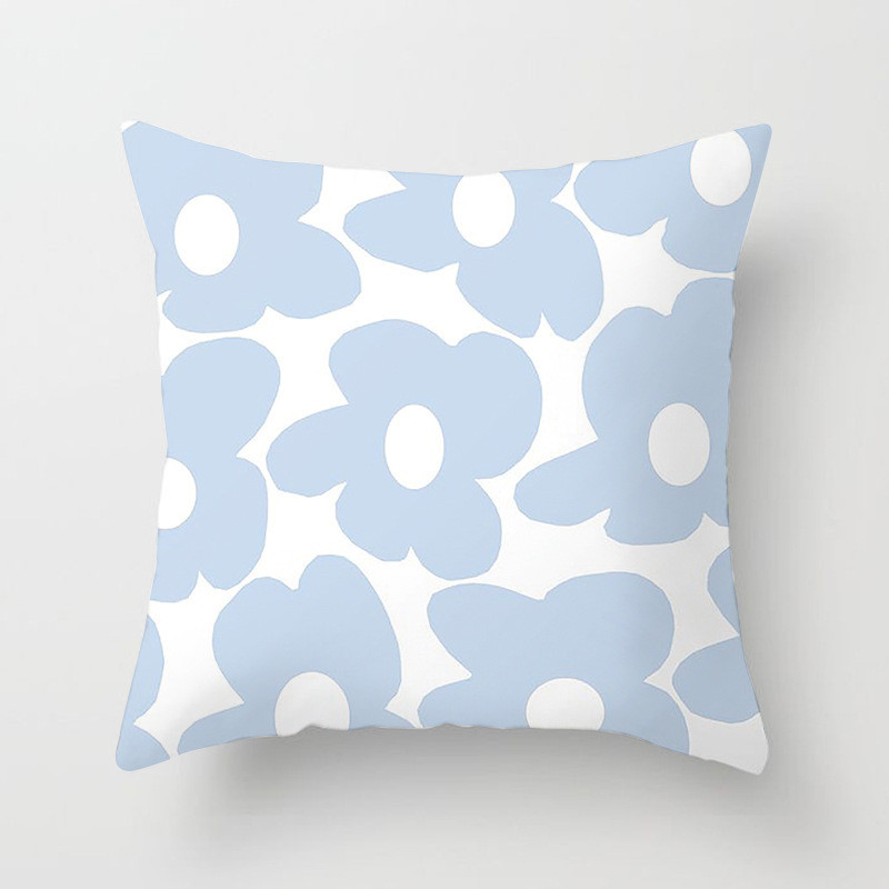 Nova jastučnica s cvijetom tratinčice za uređenje doma/kauč/jastučnica za auto Slatka mekana jastučnica s printom za ljetne djevojke