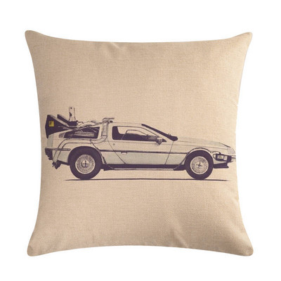 Vintage Car Series vászon párnahuzat Housse De Coussin párnahuzat Cojines Decorativos Para Sofá Home Decor