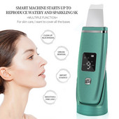 Skin scrubber Ultrahangos arc spatula arctisztító lifting akne mitesszer eltávolító szépségtisztító kefe Nano arc gőzölő