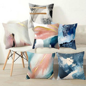 Home Decro jastučnice uljane slike lanene jastučnice za kućne kauče stolice ukrasne jastučnice