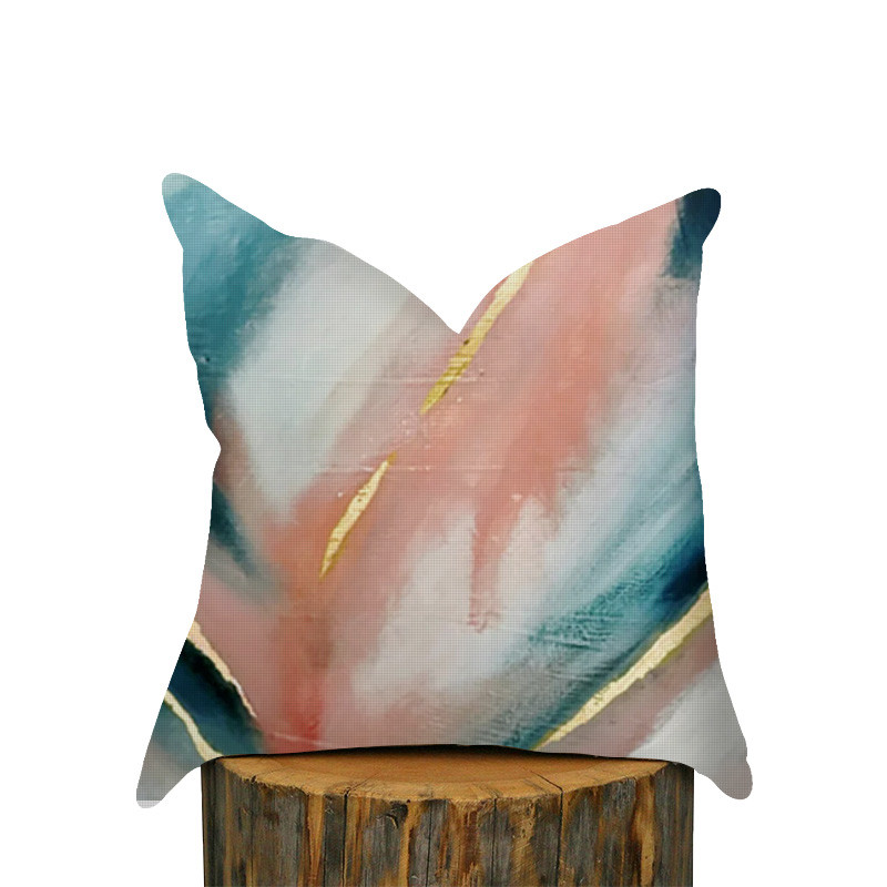 Home Decro jastučnice uljane slike lanene jastučnice za kućne kauče stolice ukrasne jastučnice