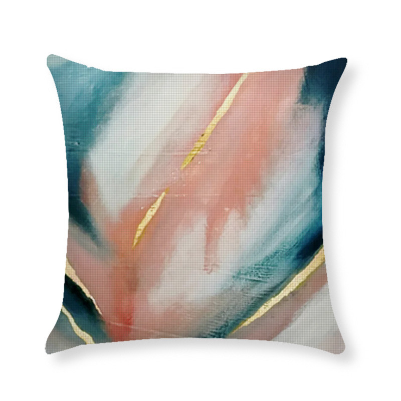 Home Decro jastučnice uljane slike lanene jastučnice za kućne kauče stolice ukrasne jastučnice