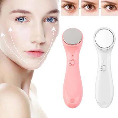 Dispozitiv de îndepărtare a ridurilor pentru liftingul feței în 2 culori Mașină de înfrumusețare facială cu ultrasunete de înaltă frecvență Mașină de masaj ionic pentru îngrijirea pielii