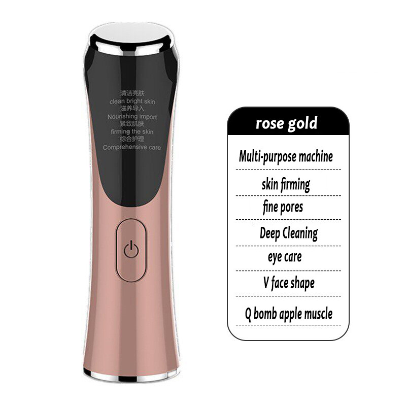 Αρχική Facial Ion Beauty Importer Υπερηχητικό μασάζ δόνησης Face Washer Mask Εισαγόμενη ηλεκτρονική συσκευή ομορφιάς