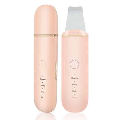 Ultrahangos bőrradír pórustisztító ion akne mitesszer eltávolító peeling lapát mélytisztító arcmasszírozó arc lifting gép