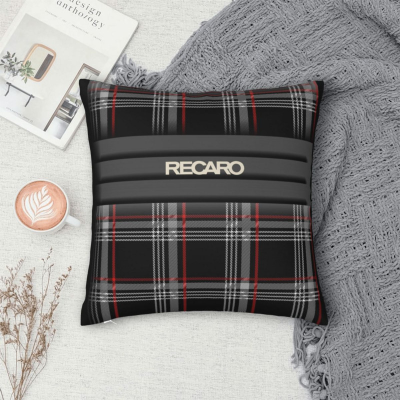 Μαξιλαροθήκη Recaro Throw Μαξιλαροθήκη Polyester Creative Zip Decor Κάλυμμα μαξιλαριού καναπέ Διακοσμητικό κάλυμμα μαξιλαριού 45x45 40x40 50x50cm