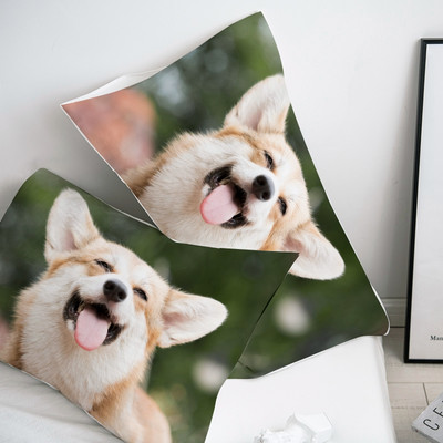 3D párnahuzat, párnahuzat egyedi/50x70/50x75/50x80/70x70 dekoratív párnahuzat, állati fekete macskaszem Ágynemű, Drop Ship
