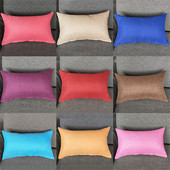 Stačiakampis pagalvėlės užvalkalas 30x50 poliesterio pagalvės užvalkalas vienspalvis pagalvės užvalkalas 30*50cm svetainė namų tekstilės dekoras pagalvės užvalkalas