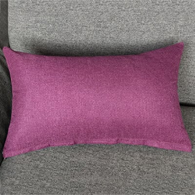 Stačiakampis pagalvėlės užvalkalas 30x50 poliesterio pagalvės užvalkalas vienspalvis pagalvės užvalkalas 30*50cm svetainė namų tekstilės dekoras pagalvės užvalkalas