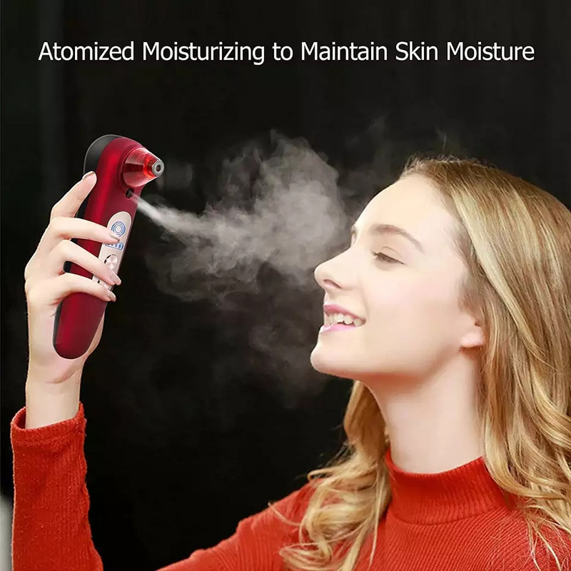 2022. aasta uus saabunud näo-mustpeade eemaldaja niisutava nanopihustiga elektrilise imemise komedo akne eemaldajaga