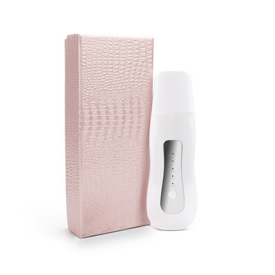 Ultrasonic Skin Scrubber Peeling Shovel Ion Acne Remover Face Lifting Facial Massager 5 Modes Deep Cleaning Machine