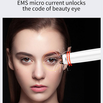 EMS Microcurrent Facial Device Electric Vibration Anti-writkle Eye Massager LED Skin Rejuvenation Machine Face Neck Skin Smooth