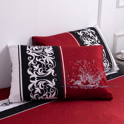 2 buc. lenjerie de pat impermeabile fețe de pernă fețe de pernă culori solide huse huse pentru pernă de dormit textil de casă 48*74cm