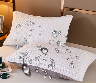 Față de pernă impermeabilă din bumbac Husă de pernă îngroșată și confortabilă pentru huse de pernă de pat Huse de pernă de calitate superioară