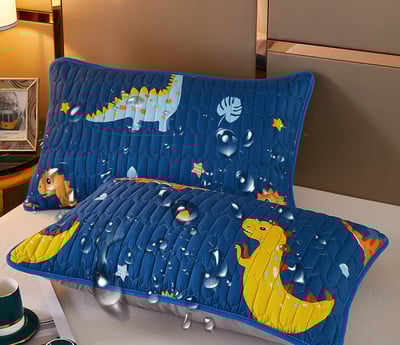 Față de pernă impermeabilă din bumbac Husă de pernă îngroșată și confortabilă pentru huse de pernă de pat Huse de pernă de calitate superioară