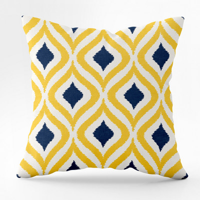 45X45CM Nordic Geometric Print párnahuzat őszibarack bőr ülőgarnitúra derékpárna háttámla párnahuzat
