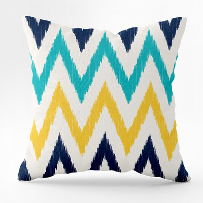 45X45CM Nordic Geometric Print párnahuzat őszibarack bőr ülőgarnitúra derékpárna háttámla párnahuzat