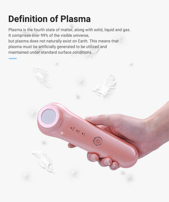 Plasma Facial Massager Blue Light Συσκευή θεραπείας με όζον με λέιζερ Μηχανή αφαίρεσης ουλών ακμής Αντιρυτιδική Συσκευή περιποίησης δέρματος Beauty