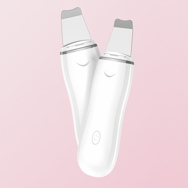 Ultrahangos bőrradír Mély Arctisztító Beauty Device Pórustisztító Arc spatula Peeling Lifting Feszesítő Masszírozó