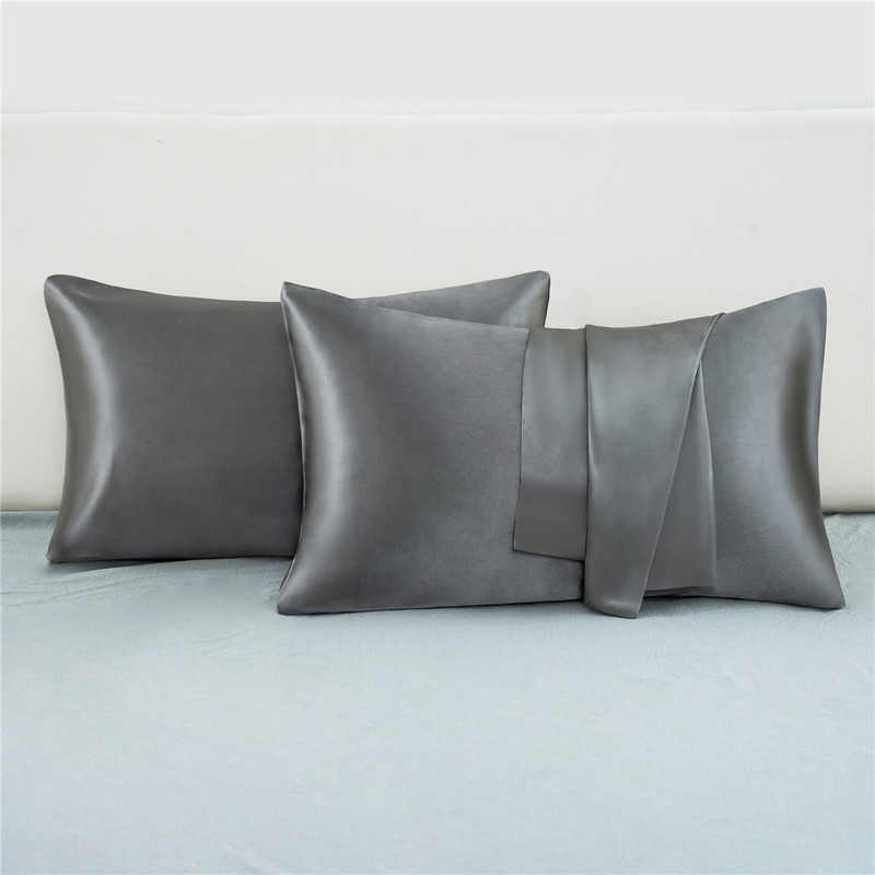 NAJBOLJE ponude Čvrsta visokokvalitetna svilenkasta satenska jastučnica za njegu kože Jastučnica protiv kose Jastučnica Queen King pune veličine Jastučnica
