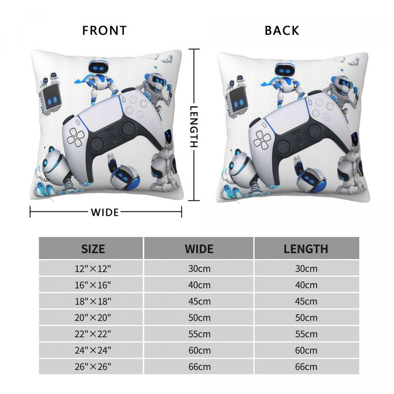 Astrobot 3 Μαξιλαροθήκη Κάλυμμα μαξιλαριού από μαξιλάρια καναπέ Αξεσουάρ κάλυμμα μαξιλαριού για διακόσμηση σπιτιού