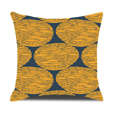 45X45CM szabálytalan geometriai nyomat őszibarack bőr párna párnahuzat otthon nappali kanapé párnahuzat nagykereskedés