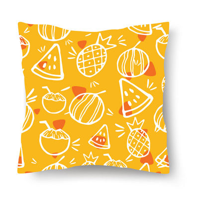 Față de pernă nordică cu imprimeu de flori Husă de pernă din poliester Decor pentru casă 45x45CM Față de pernă decorativă pentru canapea Față de pernă scandinavă