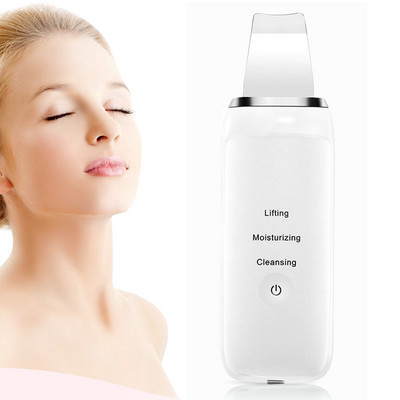 Ultrahangos bőrradír Beauty Tools Arctisztító Mitesszer eltávolító Arcradír Lapát Tiszta Kavitációs Peeling Bőrápolás