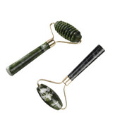 Natural Face Jade Roller Gua Sha Scraper arcbőrápoló Guasha Stone Masszírozó arcra Nyak Bőr Lifting Ránctalanító ápolás