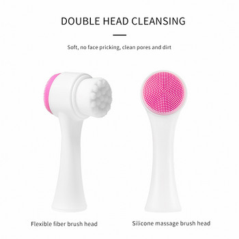 Wash Face Brush Jade Roller Massage Stick Massager Push Face Beauty Device Eye Face Combination Jade Push