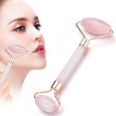 Face Lift masszírozó arcra Jade Roller Arcbőrápoló Eszközök Természetes Gouache Scraper Body Beauty Karcsúsító Masszírozó Roller