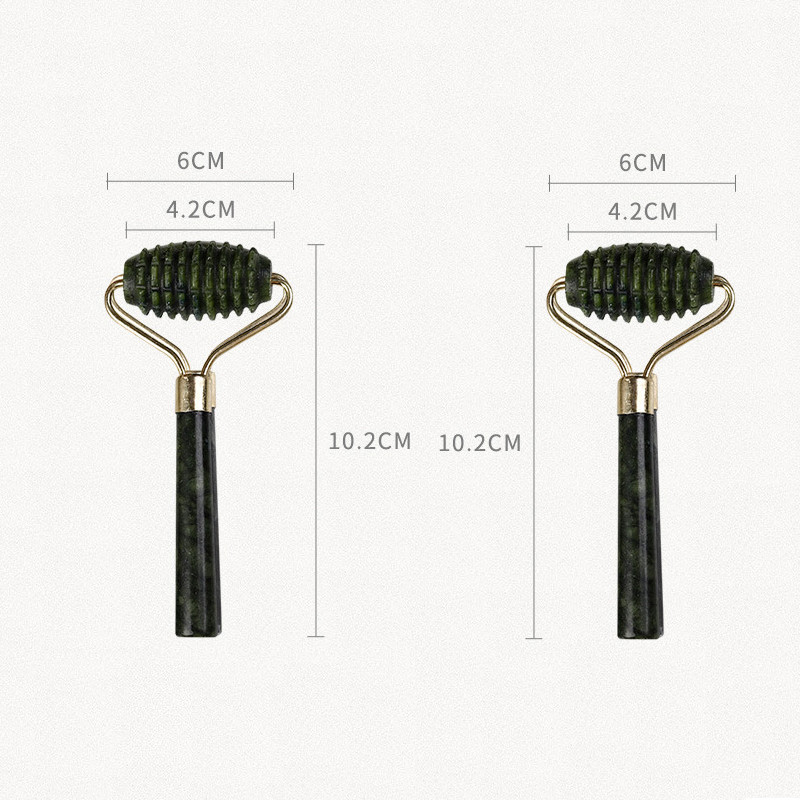 Natural Face Jade Roller Gua Sha Scraper arcbőrápoló Guasha Stone Masszírozó arcra Nyak Bőr Lifting Ránctalanító ápolás