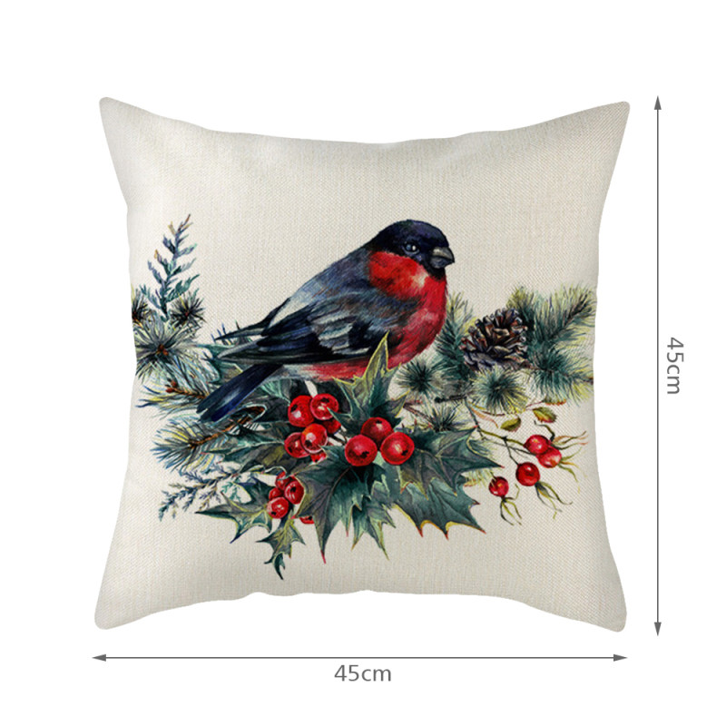 Forrón eladó párnahuzatok Flower Bird Funda Cojin kanapé párnahuzatok otthoni kanapé dekorációhoz koszorú párnahuzat
