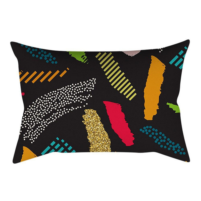 Fashion Plant Flamingo Print Lakásdekoráció Autós Kanapé Párnahuzat Párnahuzat 30cm*50cm