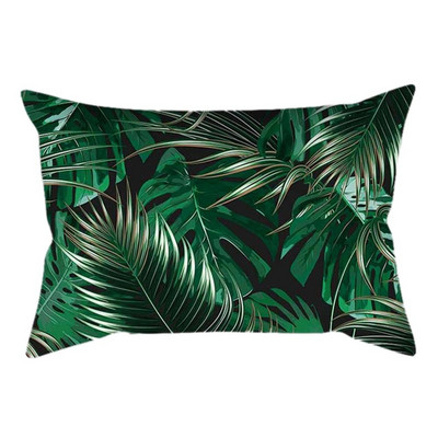 Mandala cu pene, model floral, modă simplă, dreptunghiulară, husă de pernă pentru canapea, decor confortabil.