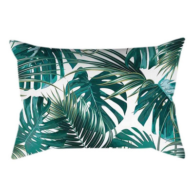 Mandala cu pene, model floral, modă simplă, dreptunghiulară, husă de pernă pentru canapea, decor confortabil.