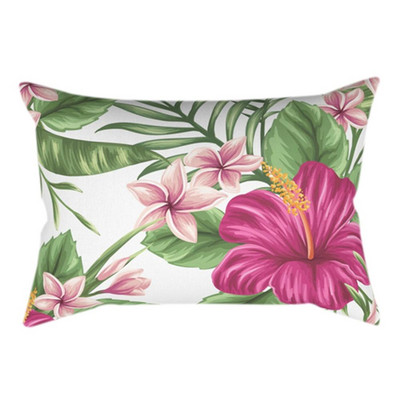 Mandala cu pene, model floral, modă simplă, dreptunghiulară, husă de pernă pentru canapea, decor confortabil.