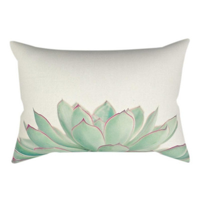 Mandala cu pene, model floral, modă simplă, dreptunghiulară, husă de pernă pentru canapea, decor confortabil.