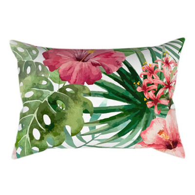 Mandala cu pene, model floral, modă simplă, dreptunghiulară, husă de pernă pentru canapea, decor confortabil.
