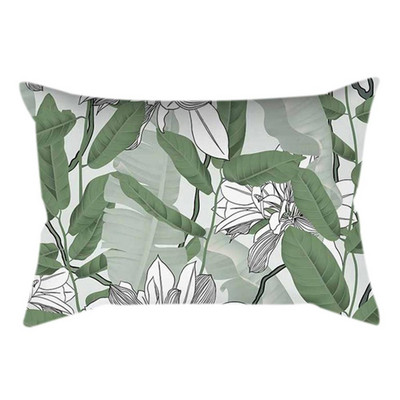Mandala cu pene, model floral, modă simplă, dreptunghiulară, husă de pernă pentru canapea, decor confortabil.