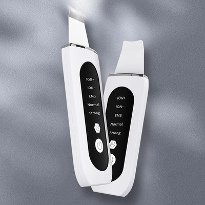 ABS Woman Sonic Skin Scrubber portabil alimentat cu baterie, antiderapant, interfață USB, buton, control, lumină LED, îndepărtarea punctelor negre